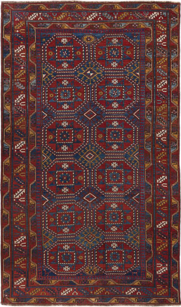 Russisk tæppe Shirvan Antikke 228x132 228x132, Persisk tæppe Knyttet i hånden