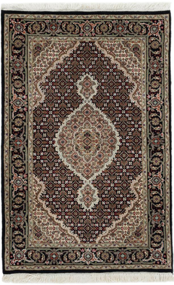 Tappeto indiano Indo Tabriz Mahi 126x81 126x81, Tappeto persiano Annodato a mano
