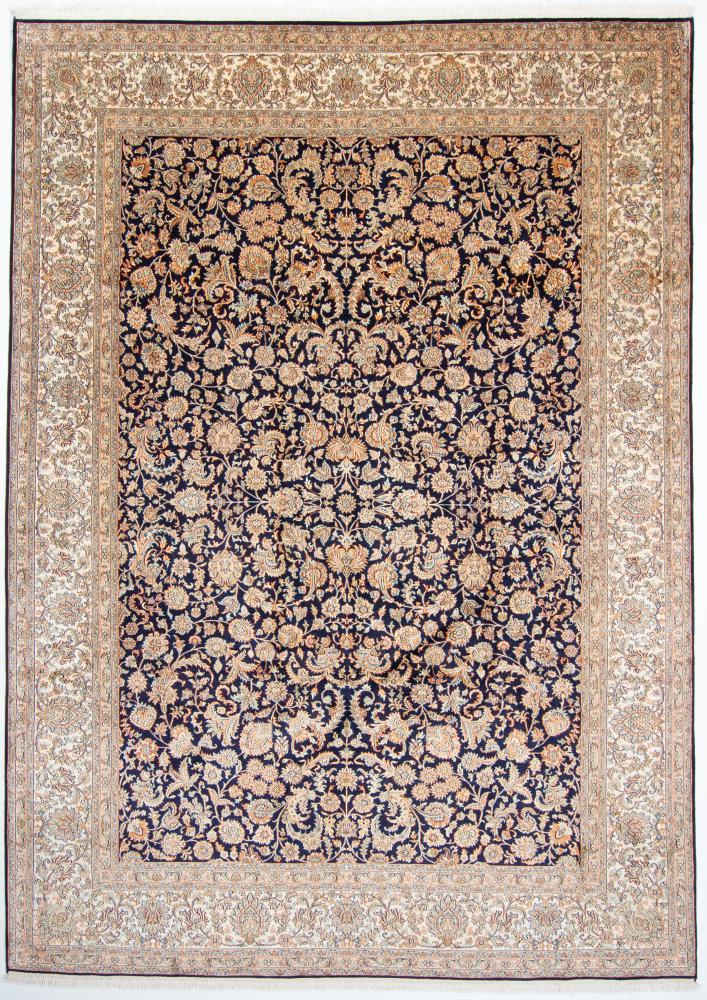 Tappeto indiano Cachemire di Seta 342x244 342x244, Tappeto persiano Annodato a mano