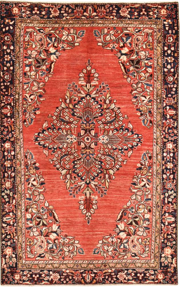 Persian Rug Hamadan 224x143 224x143, Persian Rug Knotted by hand