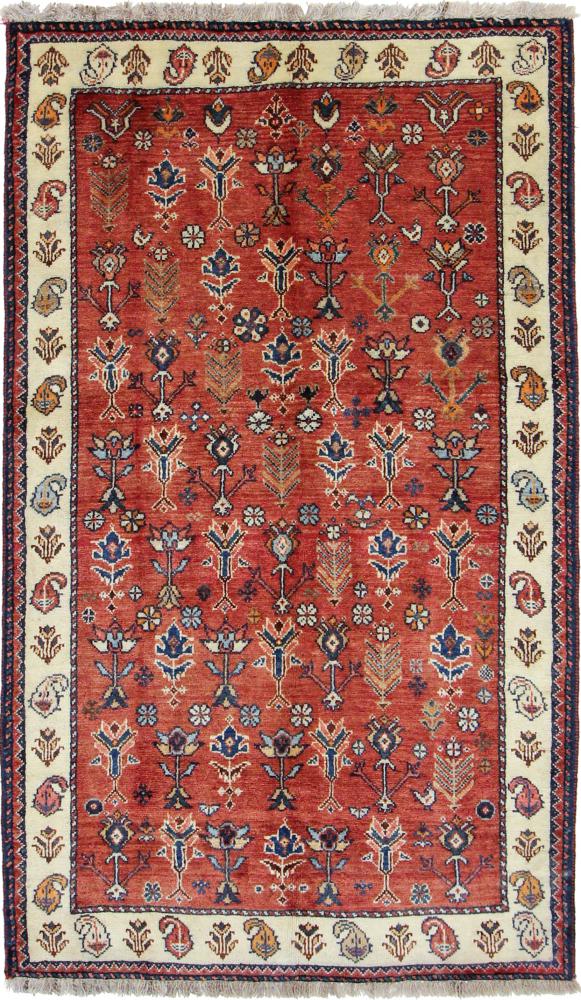 Tapete persa Ghashghai 201x116 201x116, Tapete persa Atado à mão