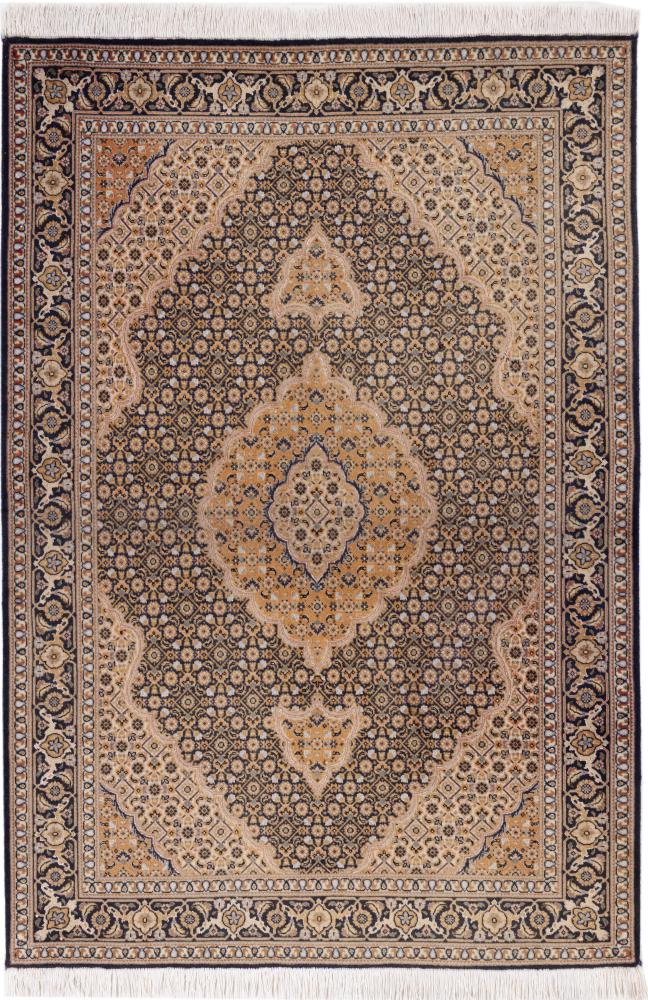Tapis persan Tabriz 50Raj 148x102 148x102, Tapis persan Noué à la main