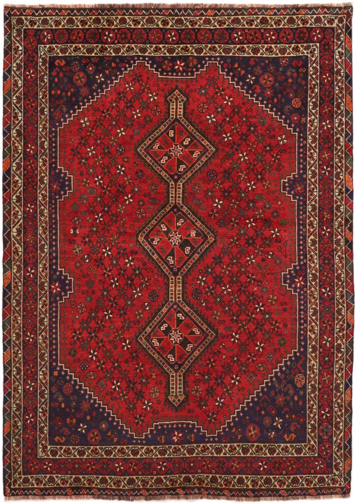 Tapete persa Shiraz 226x168 226x168, Tapete persa Atado à mão