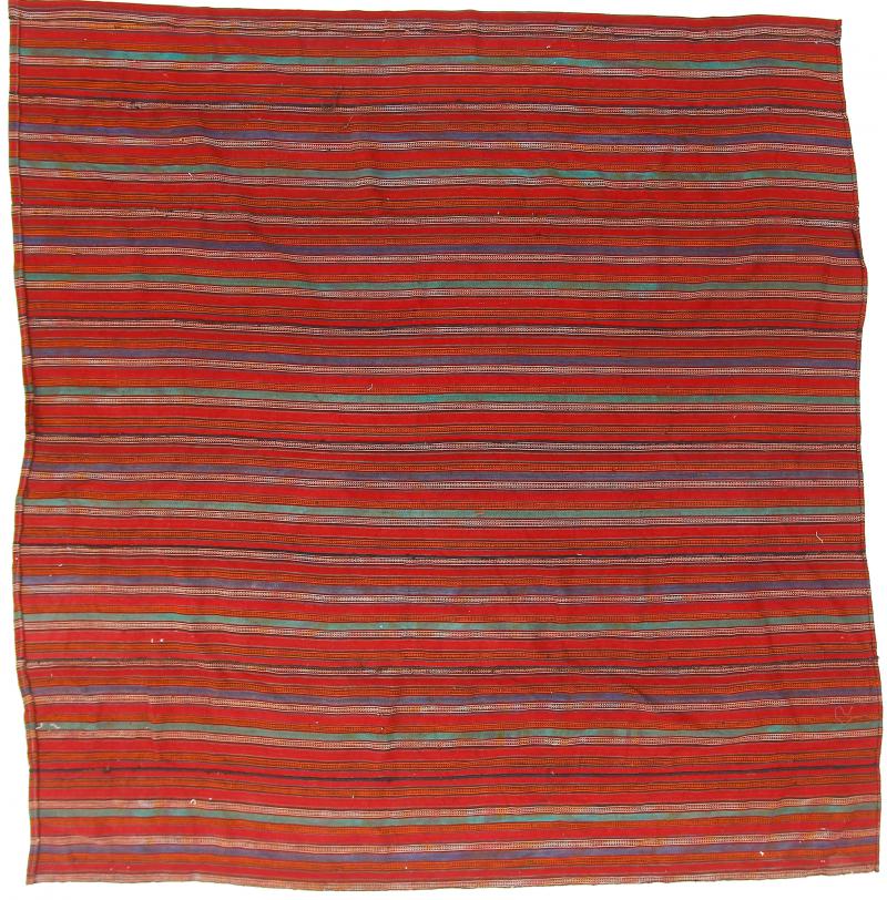 Tapete persa Kilim Fars Antigo 208x212 208x212, Tapete persa Tecido à mão