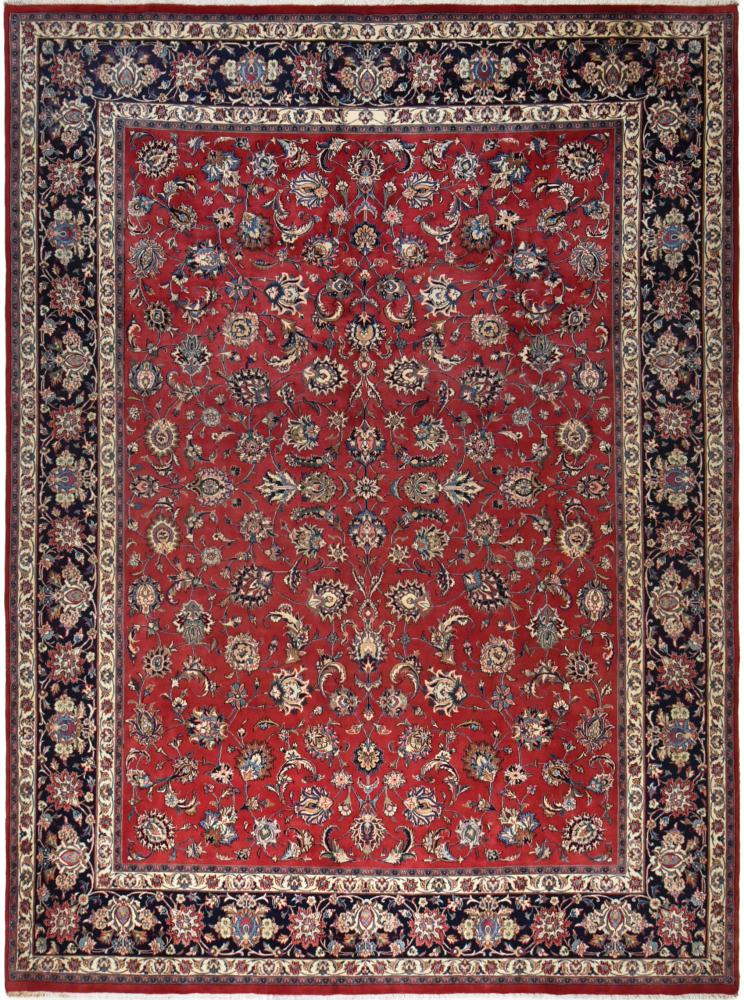 Perserteppich Mashhad 12'9"x9'7" 12'9"x9'7", Perserteppich Handgeknüpft