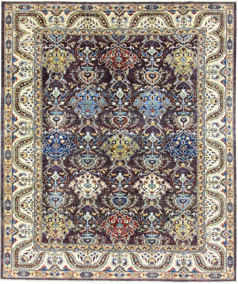 Tapis afghan Arijana Klassik 292x247 292x247, Tapis persan Noué à la main