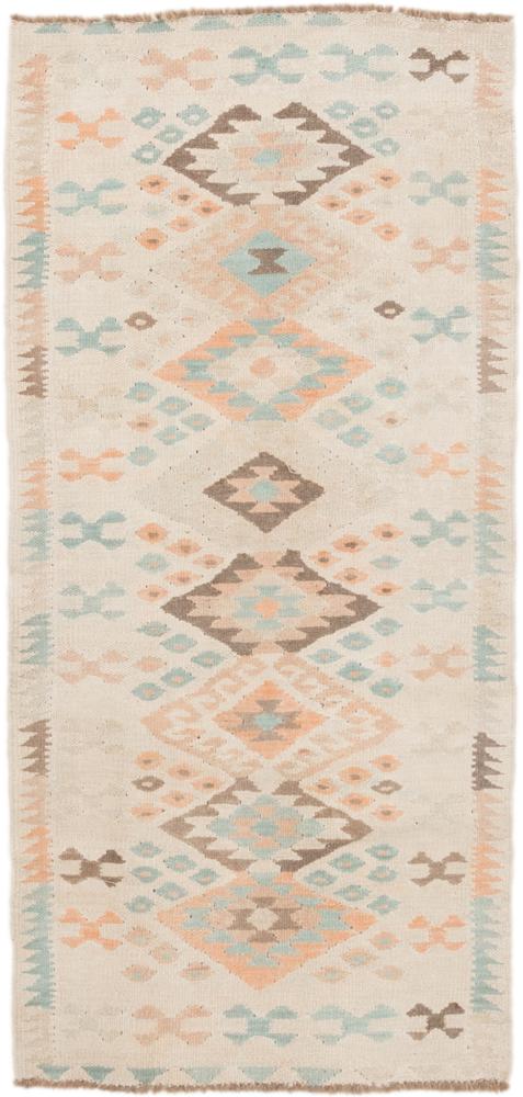 Tapete afegão Kilim Afegão 134x64 134x64, Tapete persa Tecido à mão