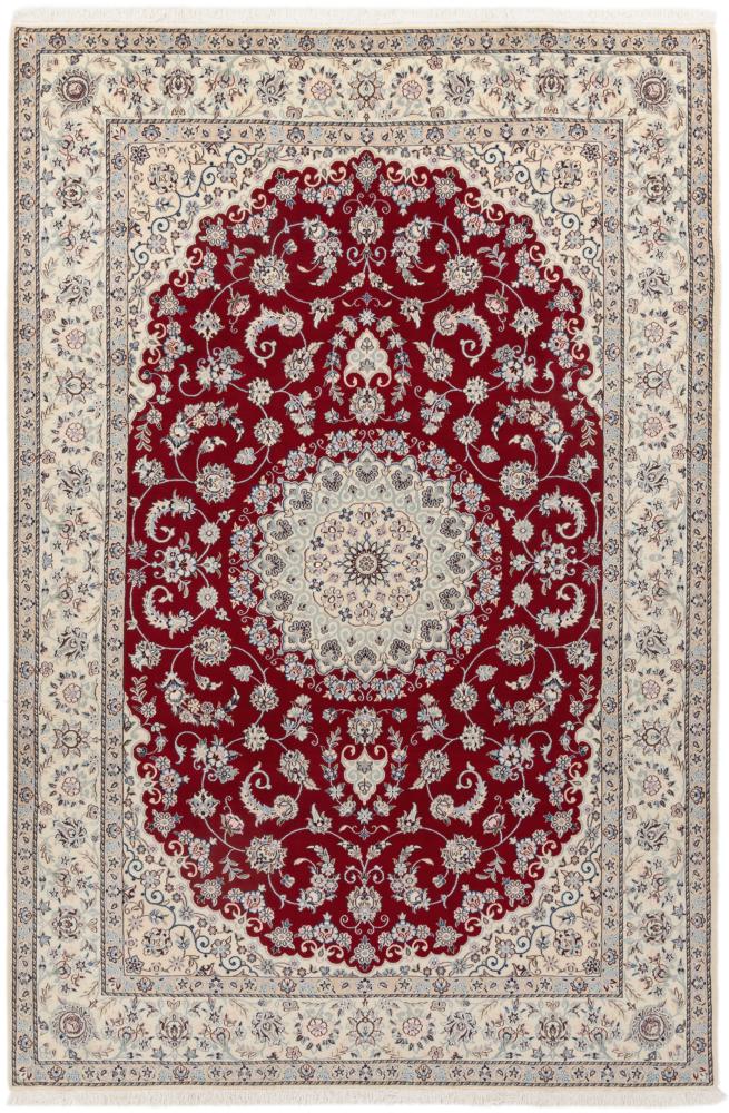Tapis persan Naïn 9La 308x199 308x199, Tapis persan Noué à la main