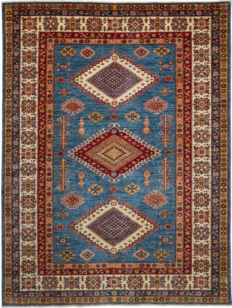 Tapete paquistanês Kazak 238x180 238x180, Tapete persa Atado à mão