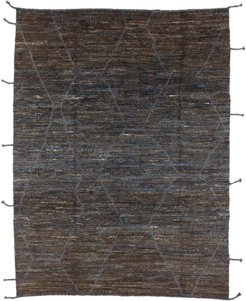Pakisztáni szőnyeg Berber Maroccan Design 10'3"x7'9" 10'3"x7'9", Perzsa szőnyeg Kézzel csomózva