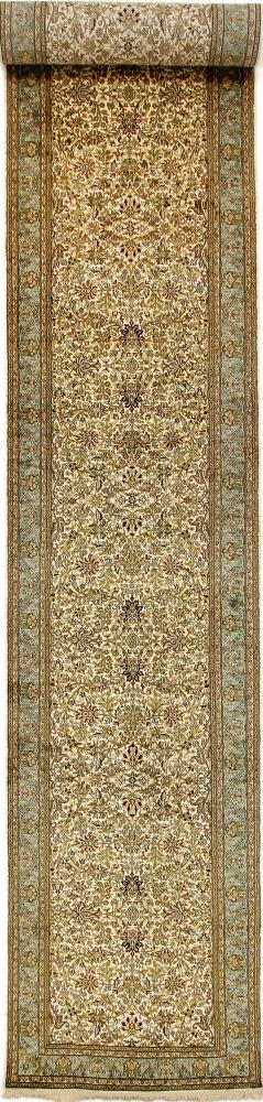 Tappeto indiano Cachemire di Seta 546x88 546x88, Tappeto persiano Annodato a mano