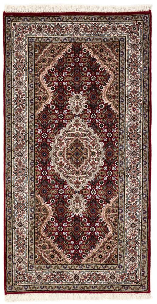 Indiaas tapijt Indo Tabriz 141x74 141x74, Perzisch tapijt Handgeknoopte