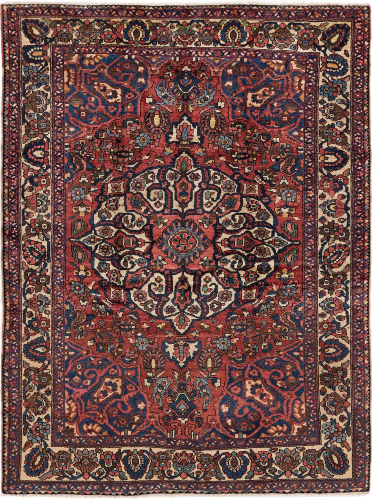  ペルシャ絨毯 バクティアリ オールド 214x158 214x158,  ペルシャ絨毯 手織り