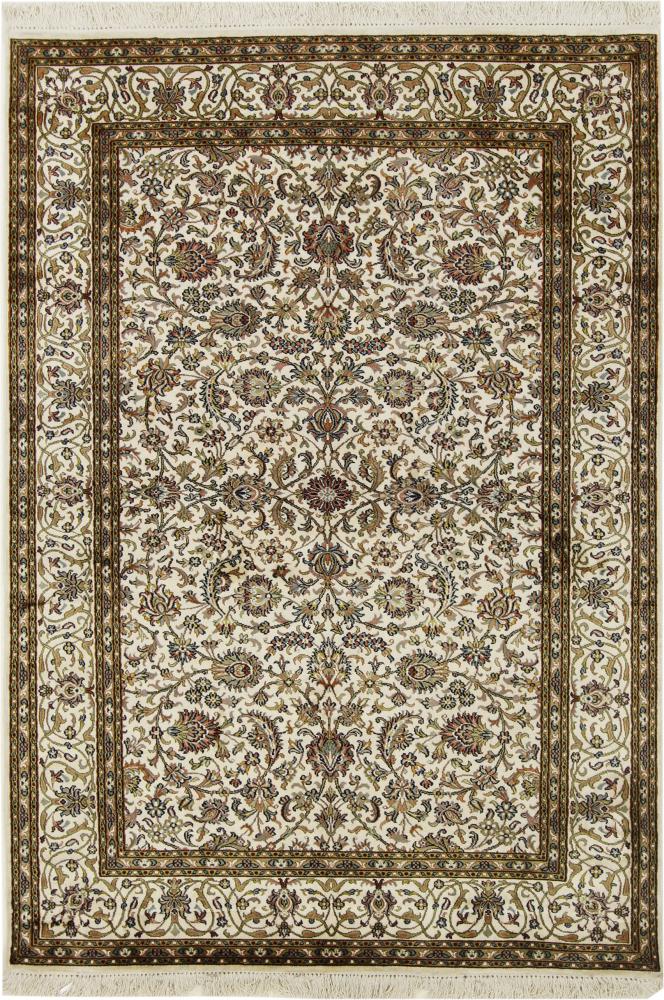 Alfombra india Cachemira de Seda 183x127 183x127, Alfombra persa Anudado a mano