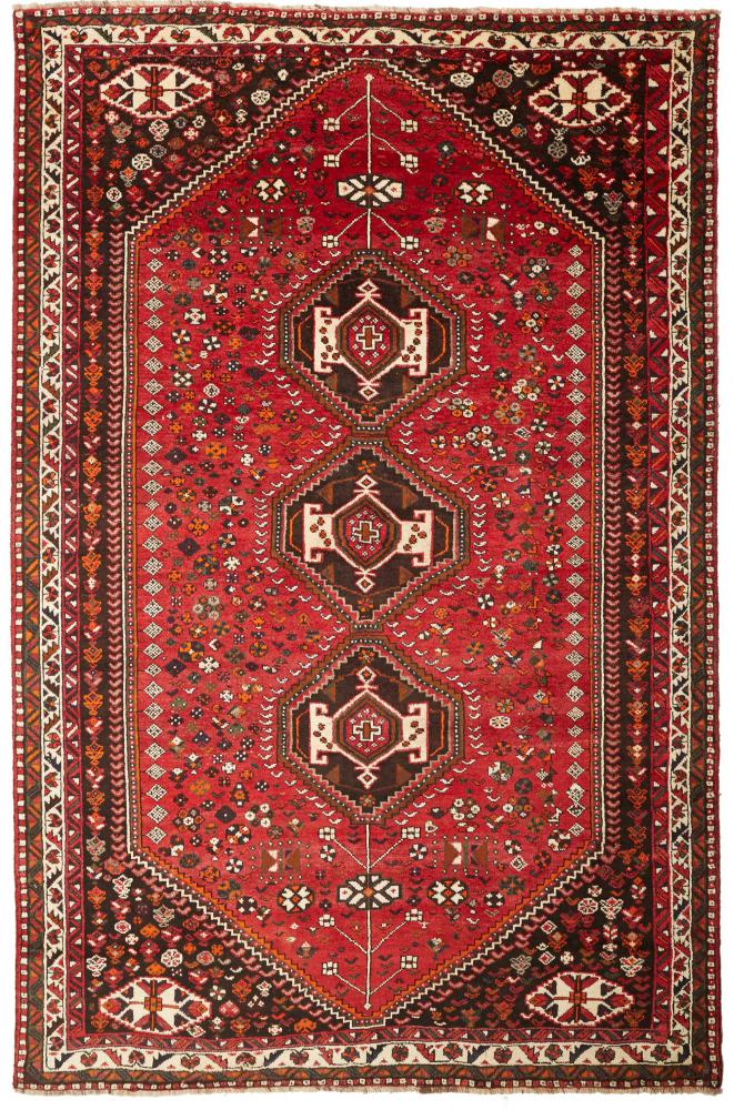 Tapis persan Shiraz 309x206 309x206, Tapis persan Noué à la main