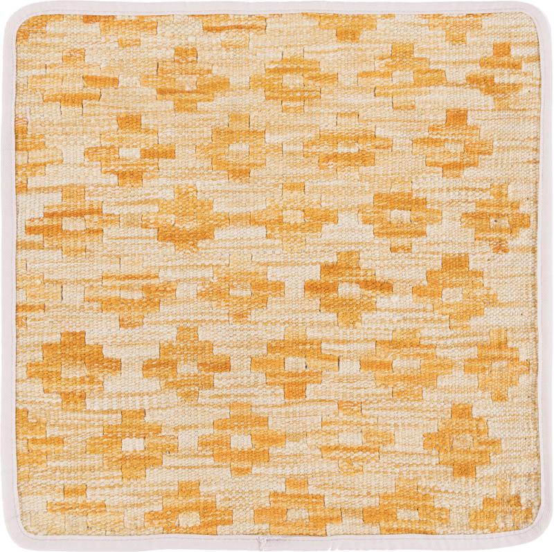 Afghan rug Kilim Afghan Cushion Cover 40x40 40x40, Persian Rug Knotted by hand