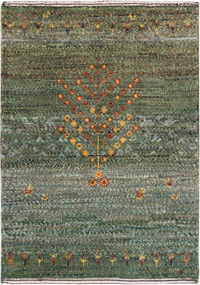Perserteppich Perser Gabbeh Loribaft Atelier 77x54 77x54, Perserteppich Handgeknüpft