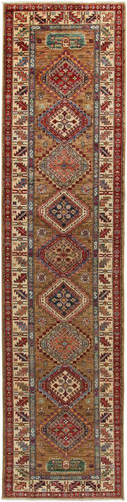 Tappeto Afgano Super Kazak 325x80 325x80, Tappeto persiano Annodato a mano