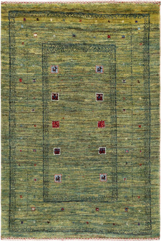 Covor persan Persan Gabbeh Loribaft Atelier 95x64 95x64, Covor persan Înnodat manual