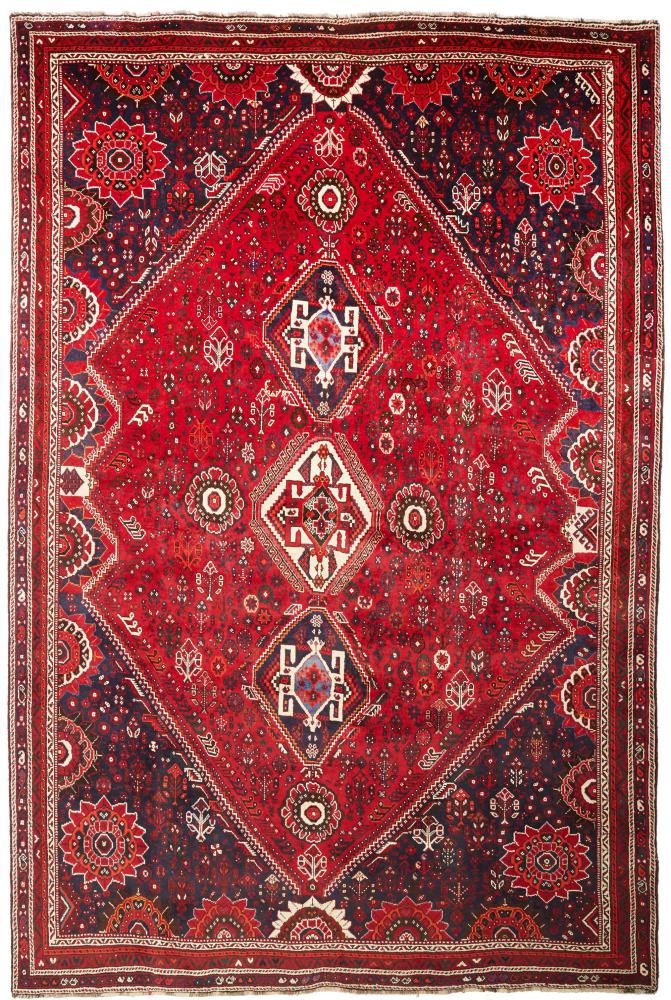Perzisch tapijt Shiraz 334x221 334x221, Perzisch tapijt Handgeknoopte