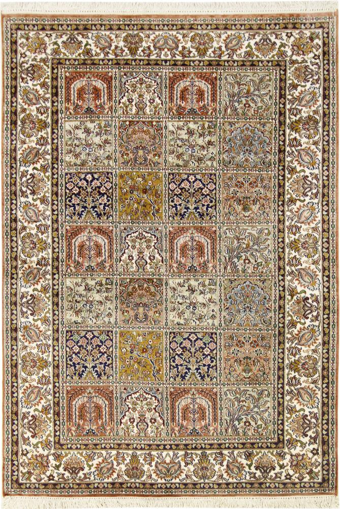 Alfombra india Cachemira de Seda 179x125 179x125, Alfombra persa Anudado a mano