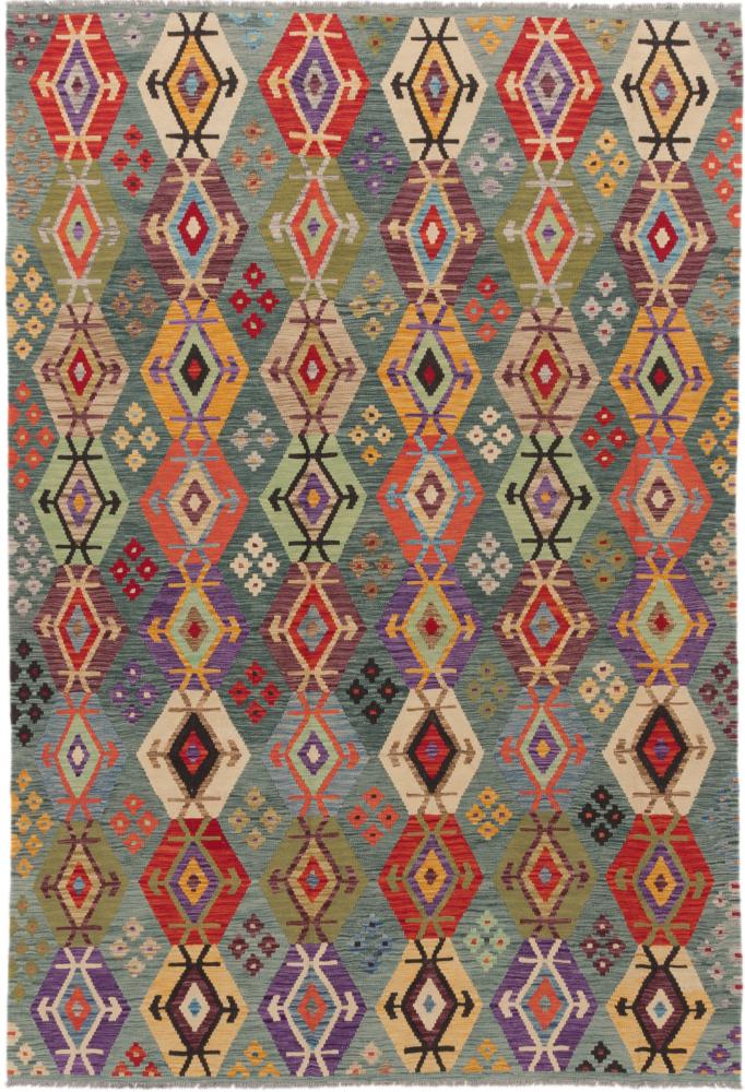 Tapete afegão Kilim Afegão 297x201 297x201, Tapete persa Tecido à mão