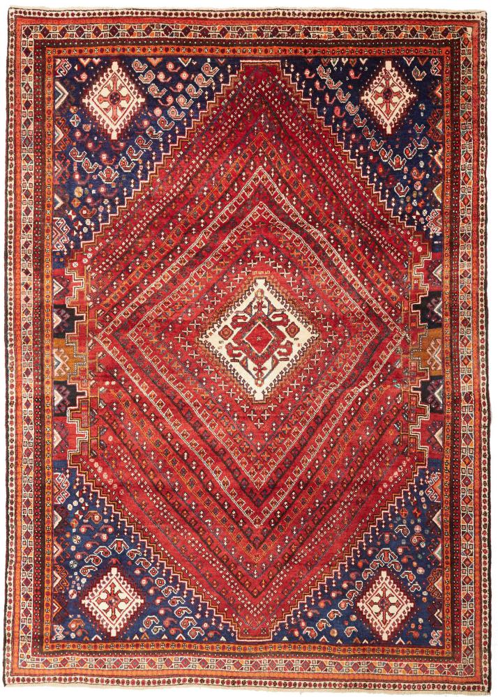 Perserteppich Shiraz 294x209 294x209, Perserteppich Handgeknüpft