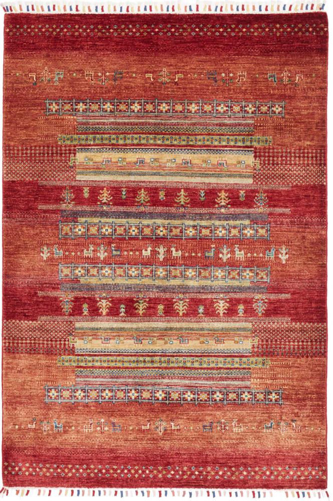 Pakistanischer Teppich Arijana Spectrum 182x124 182x124, Perserteppich Handgeknüpft