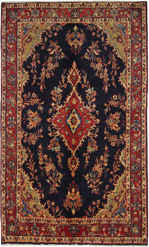 Persisk tæppe Hamadan 227x141 227x141, Persisk tæppe Knyttet i hånden