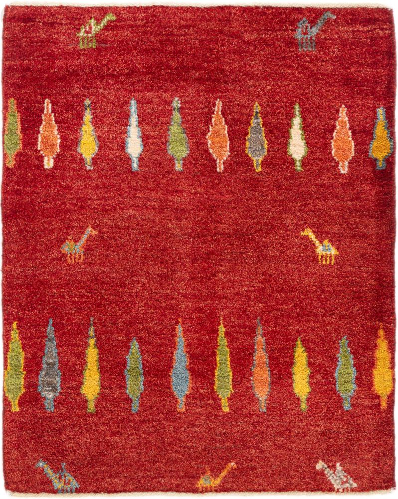 Persian Rug Persian Gabbeh 87x69 87x69, Persian Rug Knotted by hand