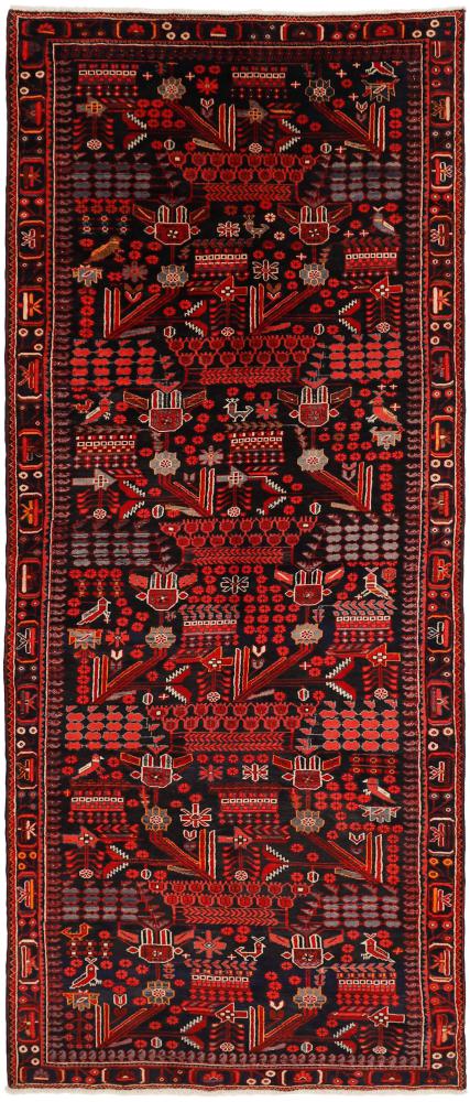 Tappeto persiano Shahsavan 401x154 401x154, Tappeto persiano Annodato a mano