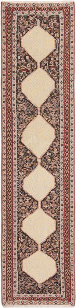 Tapete persa Kilim Senneh 323x81 323x81, Tapete persa Atado à mão