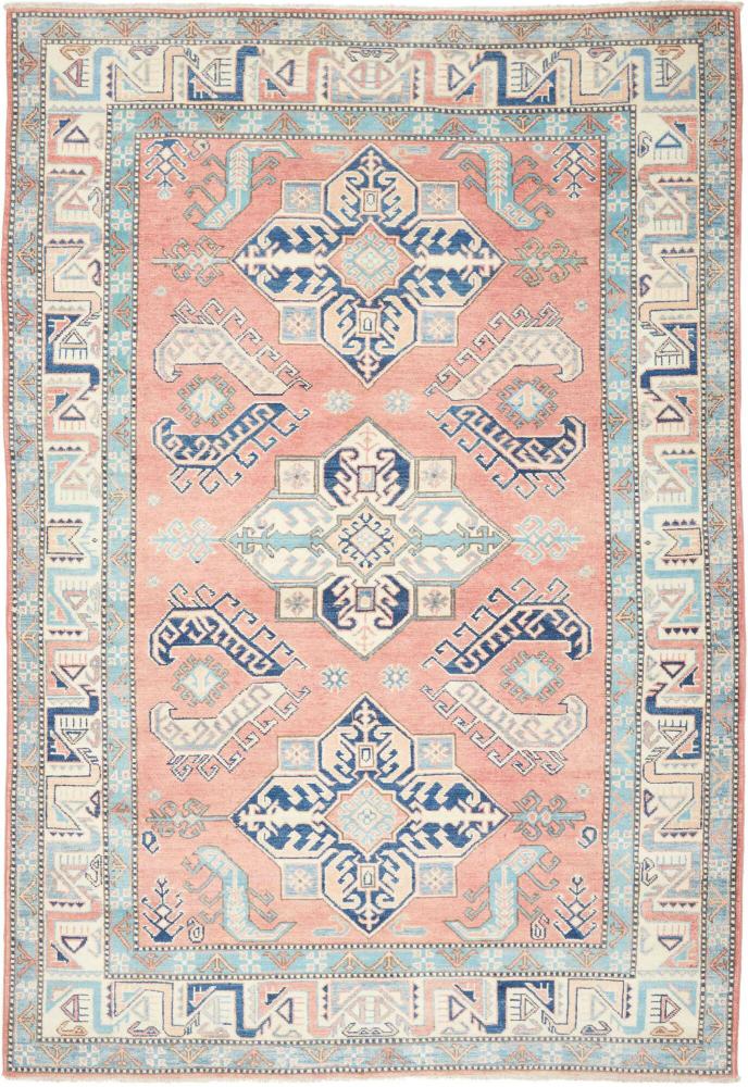 Pakistanischer Teppich Kazak 7'11"x5'6" 7'11"x5'6", Perserteppich Handgeknüpft