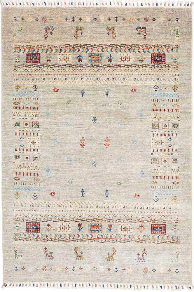 Pakistani rug Arijana Spectrum 5'10"x4'0" 5'10"x4'0", Persian rug Hand-knotted