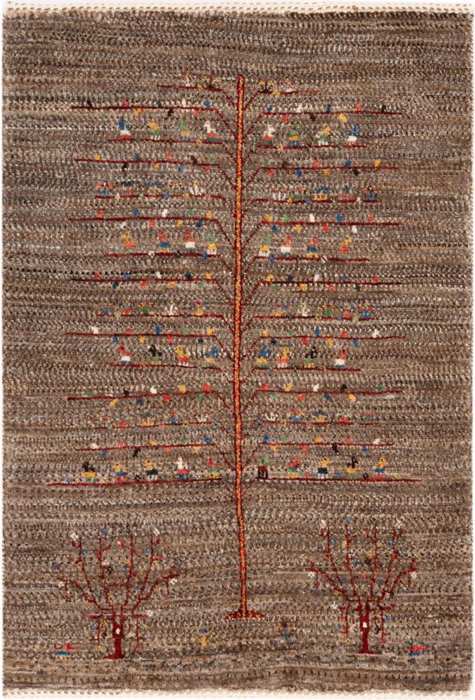 Perserteppich Perser Gabbeh Loribaft Atelier 93x62 93x62, Perserteppich Handgeknüpft