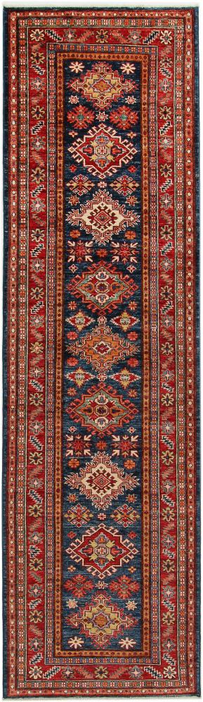 Afghan rug Super Kazak 296x85 296x85, Persian Rug Knotted by hand