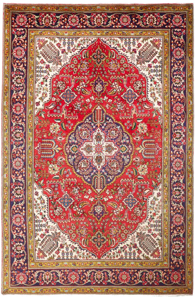 Tapis persan Tabriz 304x201 304x201, Tapis persan Noué à la main