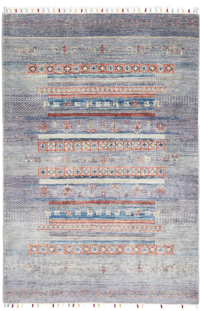 Pakistani rug Arijana Spectrum 5'11"x4'0" 5'11"x4'0", Persian rug Hand-knotted