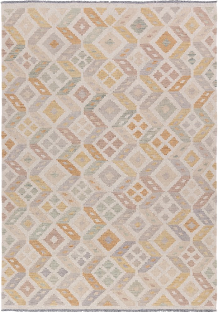 Tapis afghan Kilim Afghan 239x170 239x170, Tapis persan Tissé à la main