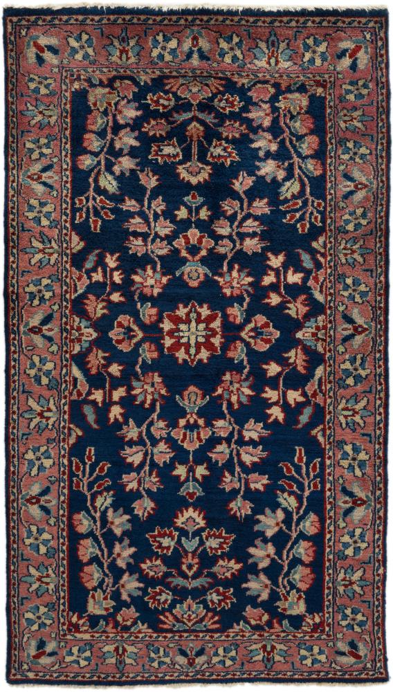 Covor indian Indo Sarough 118x65 118x65, Covor persan Lucrate de mână