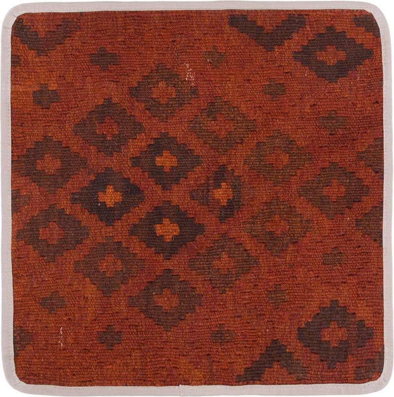 Afghanska mattan Kilim Afghan Kuddfodral 40x40 40x40, Persisk matta Knuten för hand