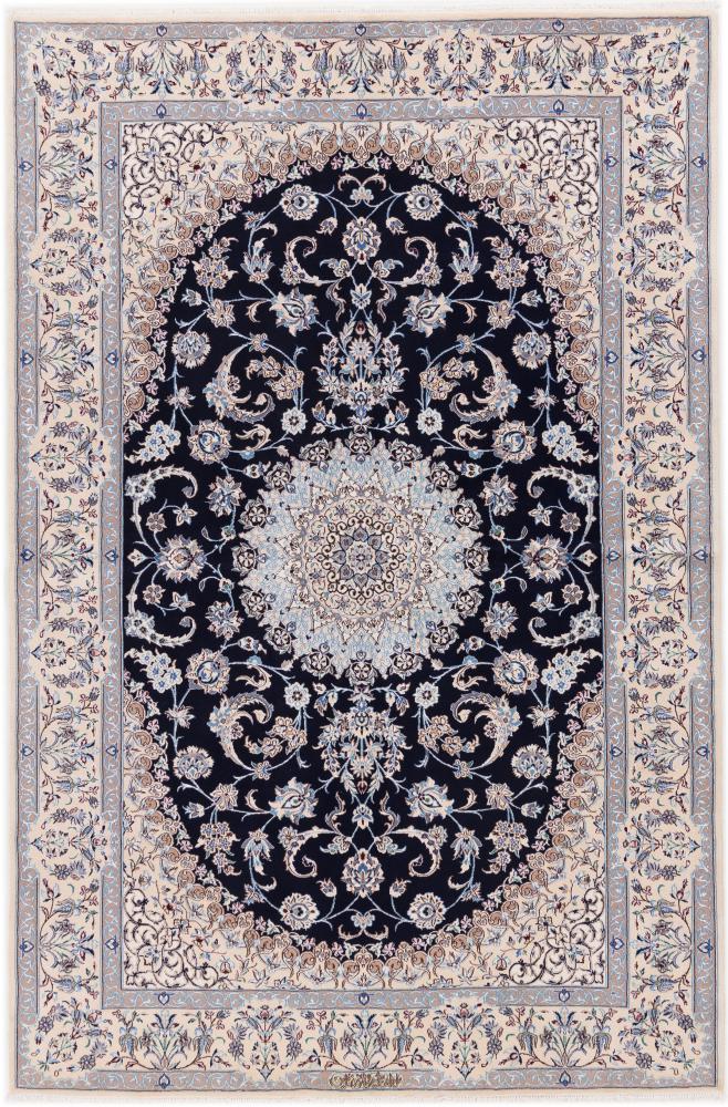 Persisk tæppe Nain 6La Signed 235x155 235x155, Persisk tæppe Knyttet i hånden