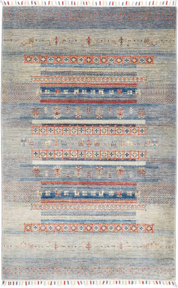 Pakistani rug Arijana Spectrum 6'1"x4'0" 6'1"x4'0", Persian rug Hand-knotted