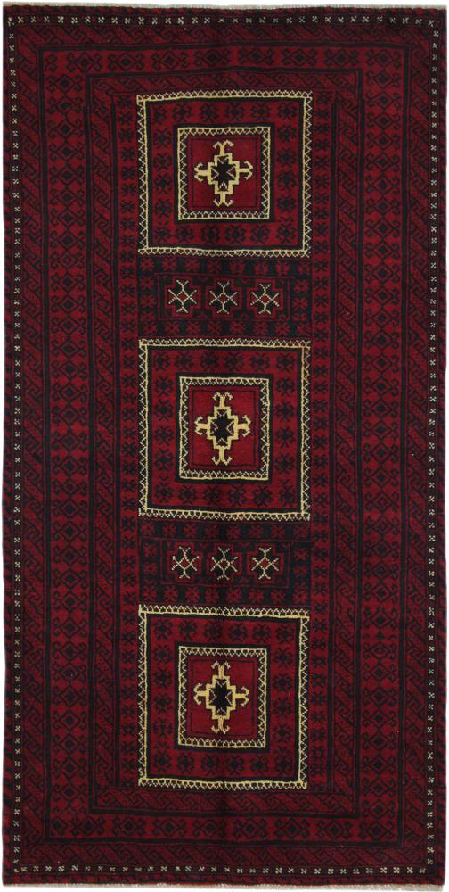Alfombra persa Belouch 239x123 239x123, Alfombra persa Anudado a mano