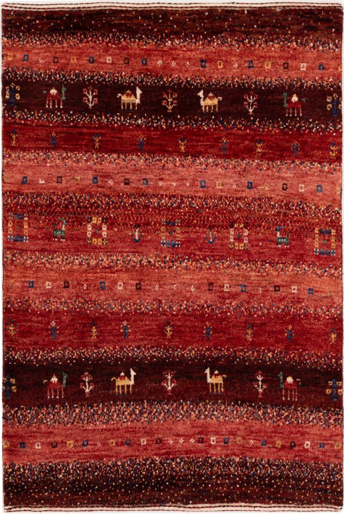 Perzisch tapijt Perzisch Gabbeh Loribaft Nowbaft 92x63 92x63, Perzisch tapijt Handgeknoopte