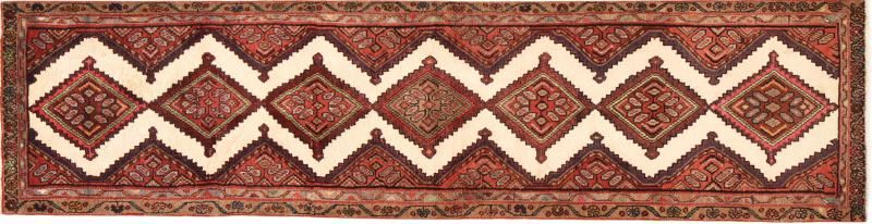 Tapis persan Hamadan 260x67 260x67, Tapis persan Noué à la main