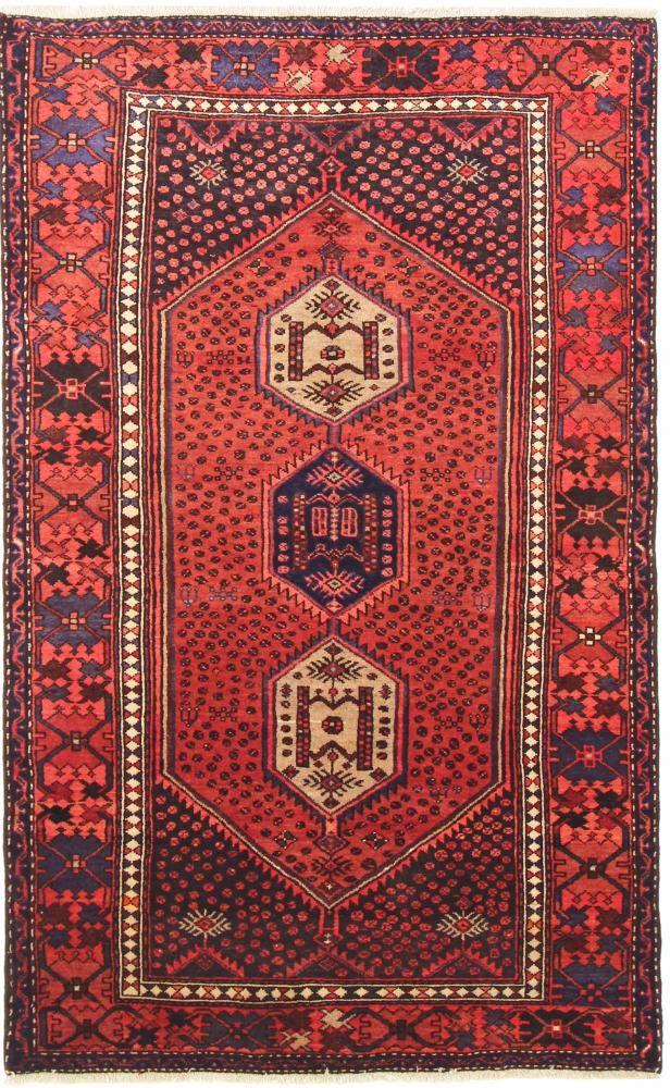 Persisk tæppe Zanjan 202x126 202x126, Persisk tæppe Knyttet i hånden