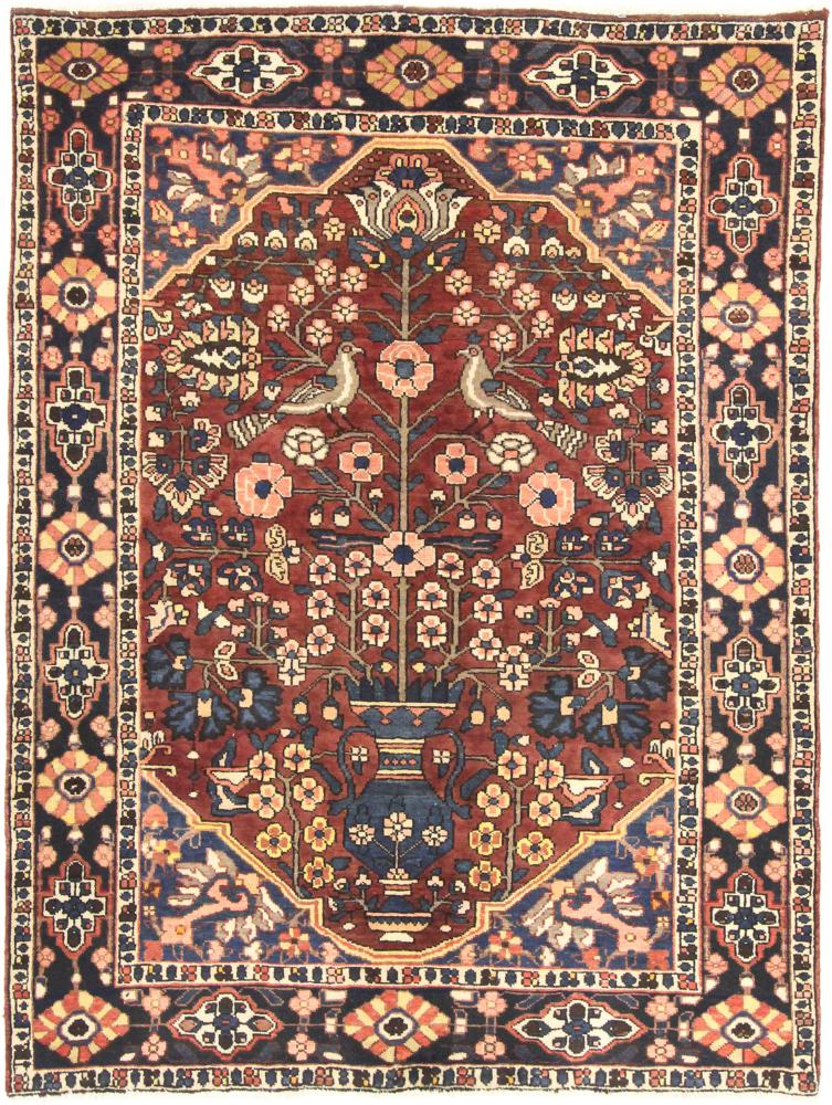 Persisk tæppe Bakhtiar 202x154 202x154, Persisk tæppe Knyttet i hånden