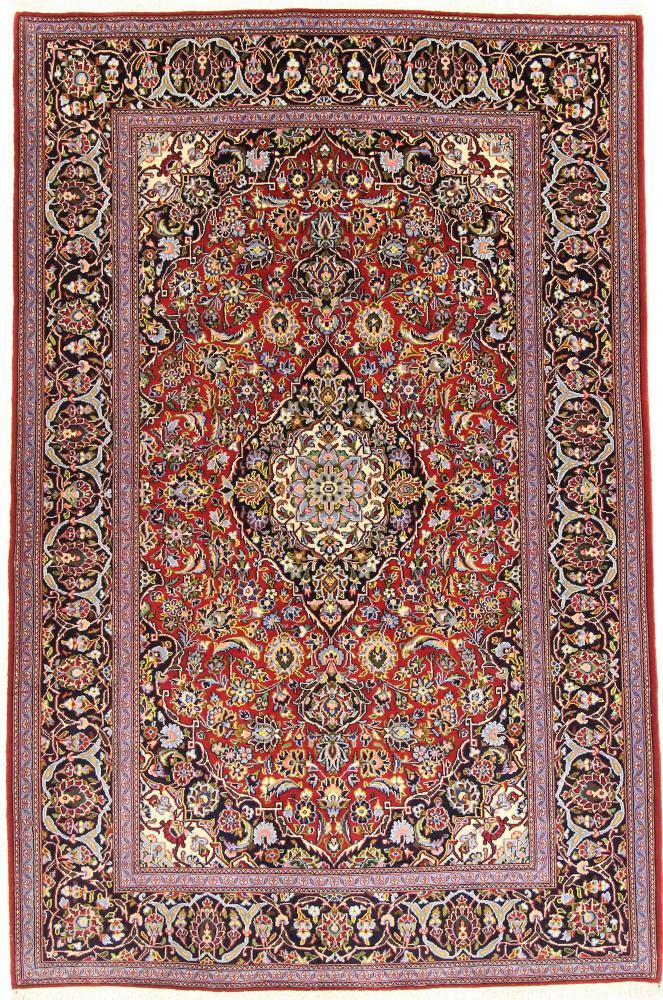 Perzsa szőnyeg Kashan 211x137 211x137, Perzsa szőnyeg Kézzel csomózva