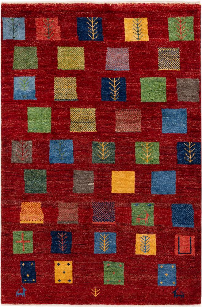 Tapis persan Persan Gabbeh Pure 141x96 141x96, Tapis persan Noué à la main